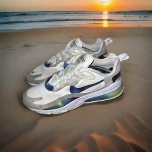 Nike Air Max 270 React‎ 'Bubble Pack' White [CT5064-100] Size 12 Gym Shoe Casual